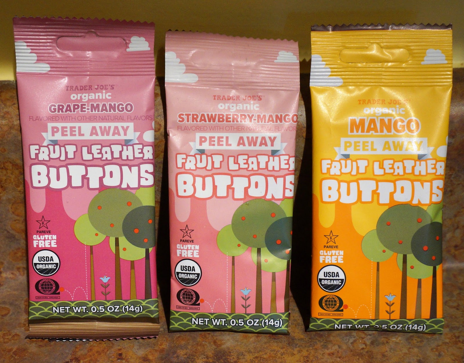 Exploring Trader Joe's Trader Joe's Peel Away Fruit Leather Buttons