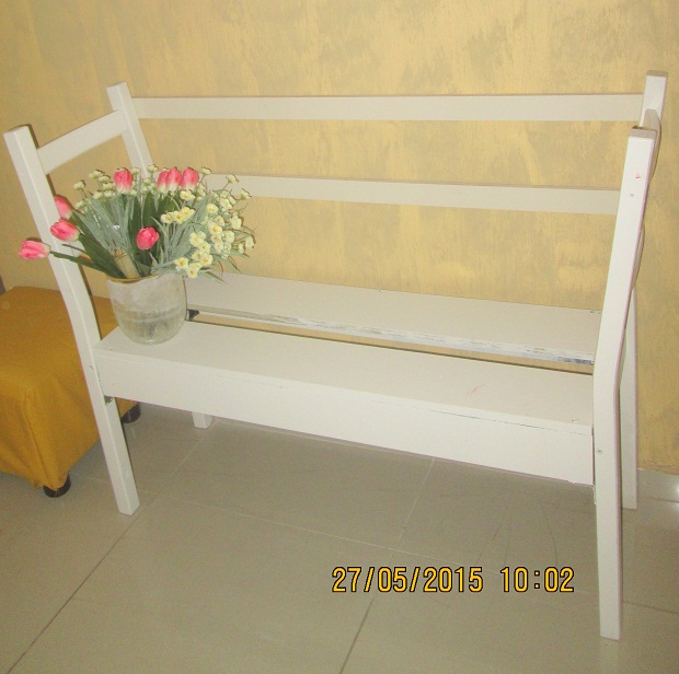 IMG 0412 - בניית ספסל משני כיסאות