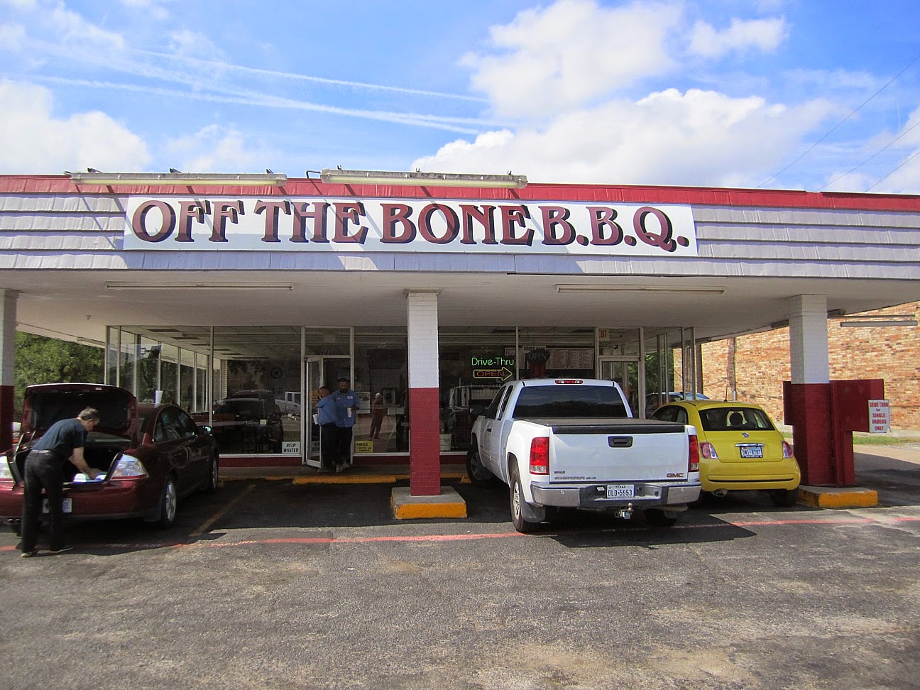 Don O.'s Texas BBQ blog Off the Bone BBQ, Fort Worth, Texas, 8/2/14