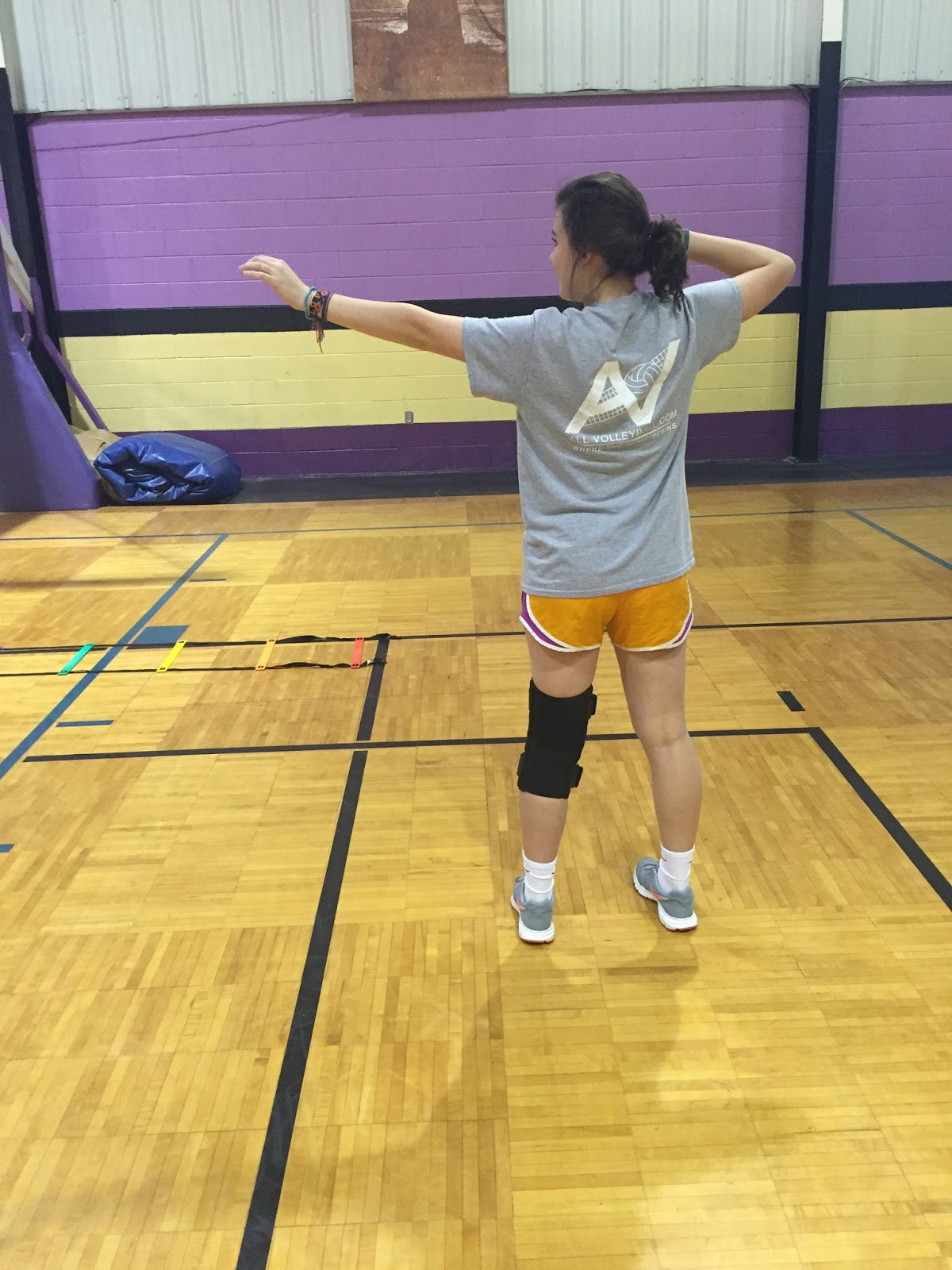 Shayne Walker High School Volleyball Agility Drills