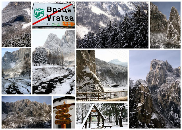 winter collage from Vratsa