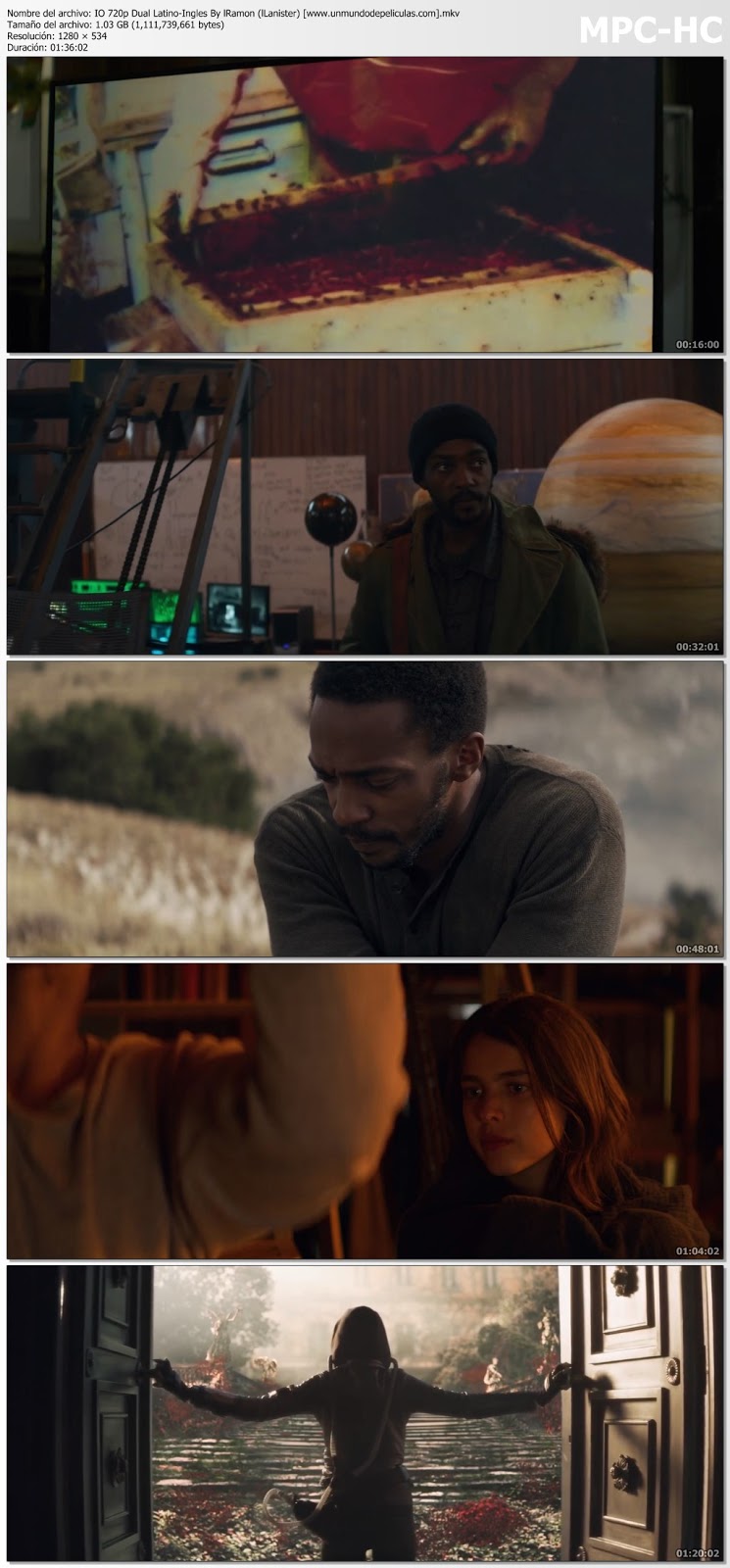 Capturas de la película.