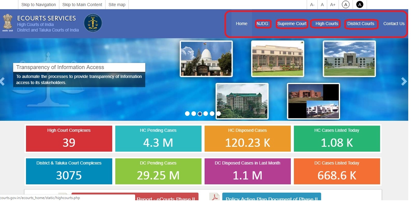 How to See Case Status? How can I check my case status? eCourt