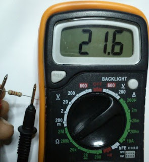 Mengukur Hambatan dan Menghitung Gelang Warna Resistor 1
