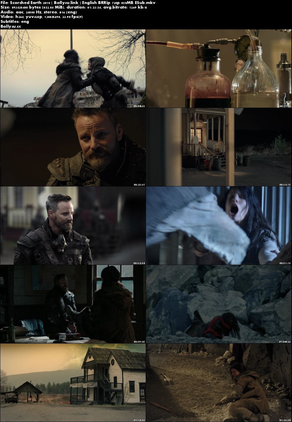 Scorched Earth 2018 BRRip 300MB English 480p ESub Download Scorched Earth 2018 BRRip 300MB English 480p ESub Download