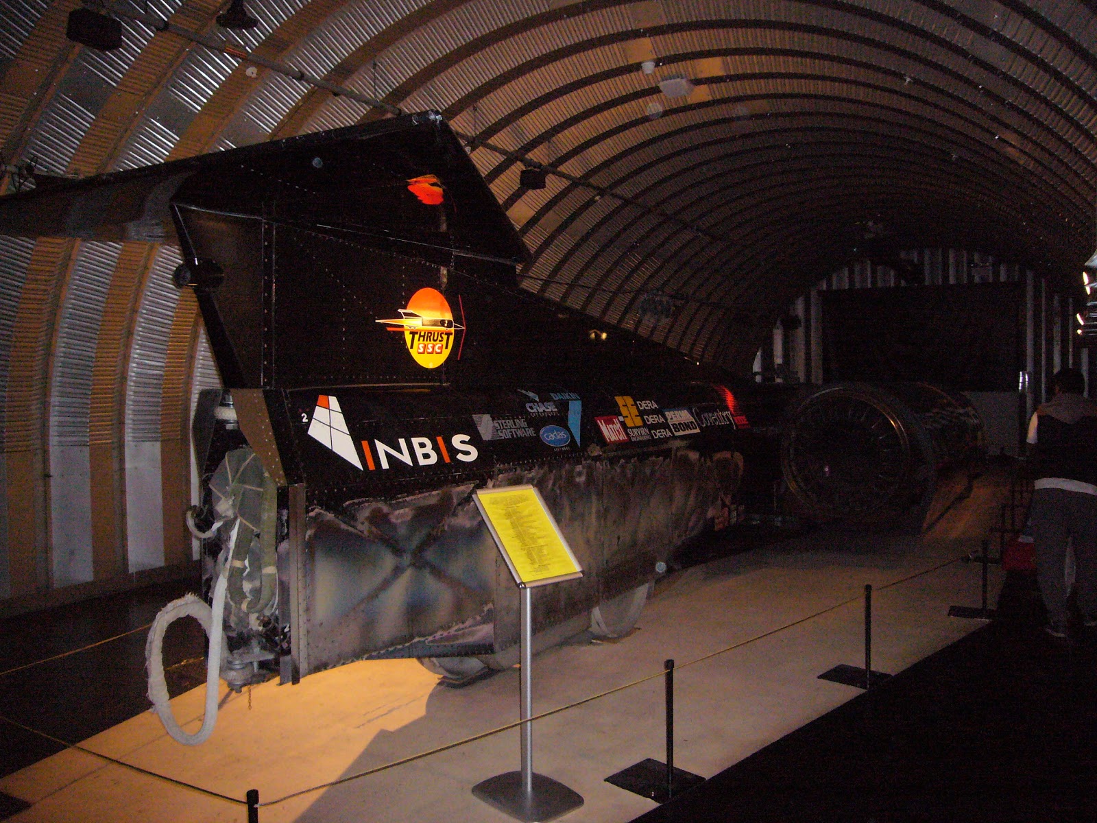 Thrust SSC кабина