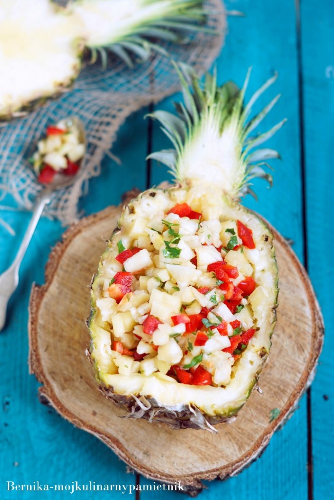 Salsa z ananasa | Bernika - mój kulinarny pamiętnik