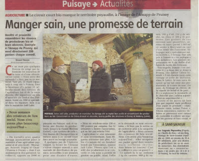 Photo Article de L'Yonne Républicaine du 27 janvier 2015