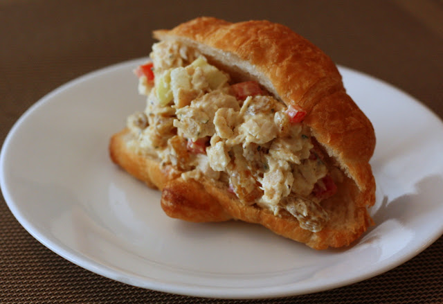 How to Make Curried Chicken Salad Croissants