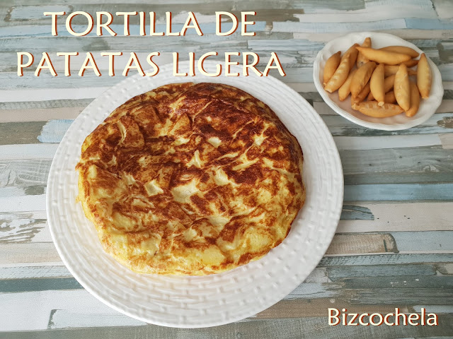 TORTILLA DE PATATAS LIGERA