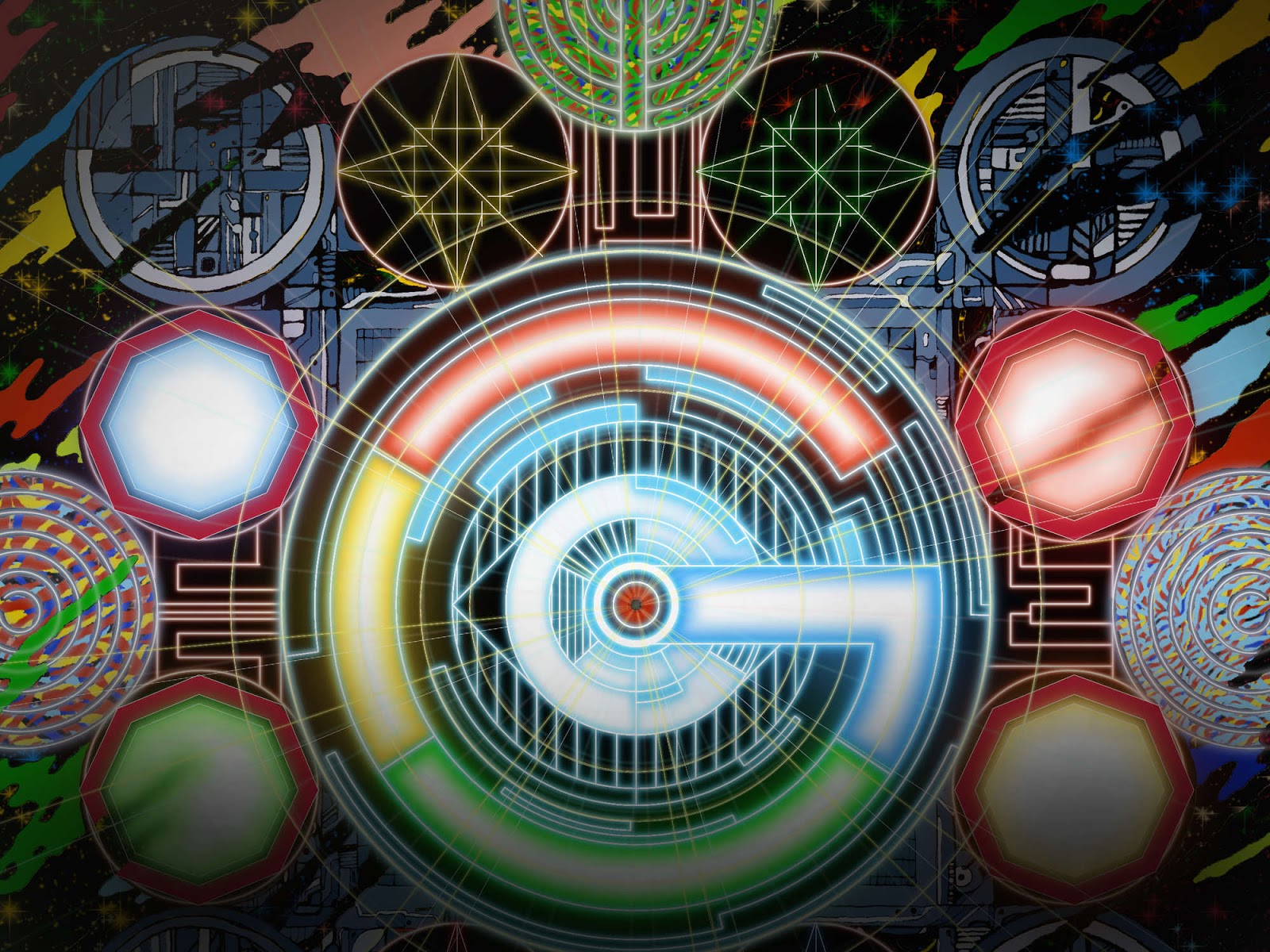 Google intelligence. Google deep-g.