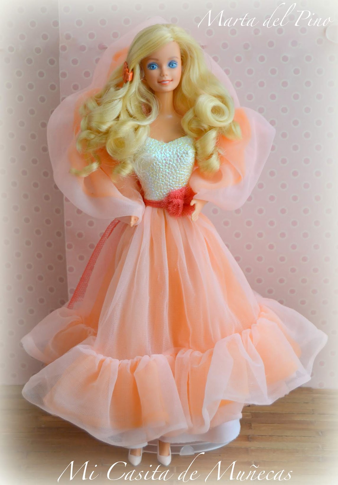 Barbie peaches and cream 1984, 1985, mi casita de muñecas, barbie