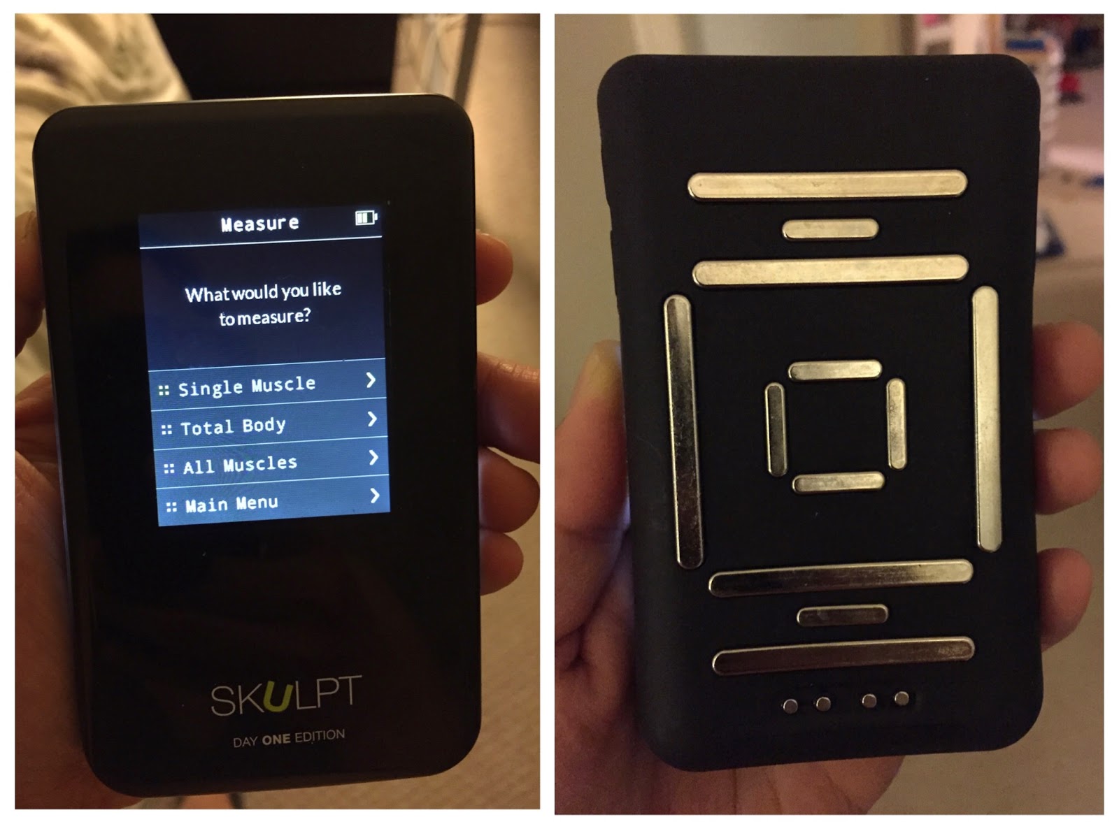 Run Hike Play Skulpt Aim Review A Device That Measures Body Fat The Device Is Easy To Use Once You Get Hang Of Ons I Was Thrown Off A Bit Because Does Not Have Touch Screen But Got
