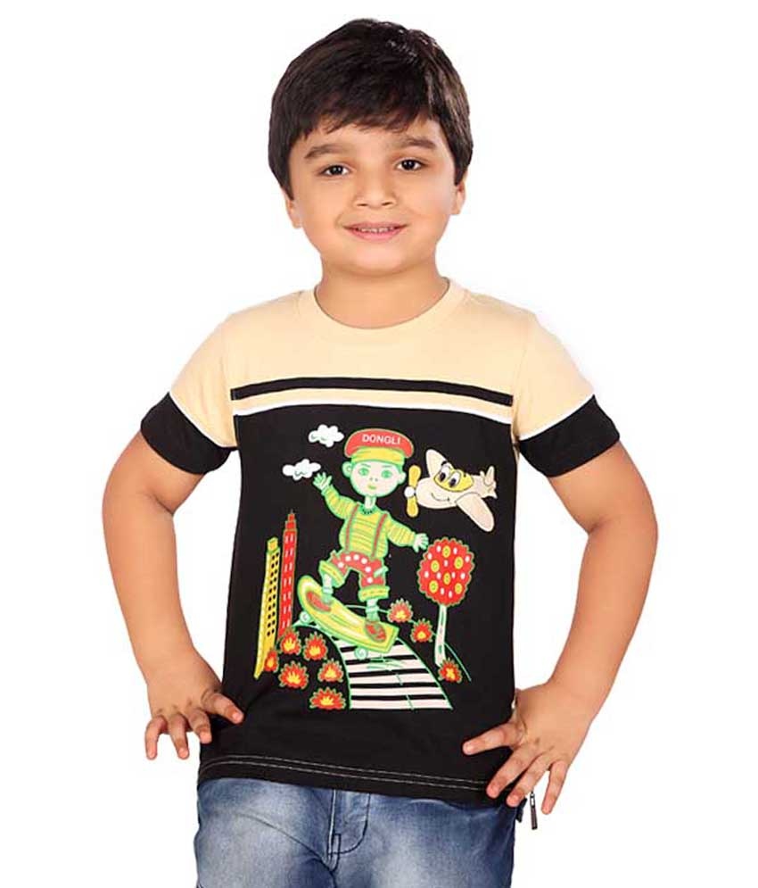 Shopping Black T Shirt For Kids Boys