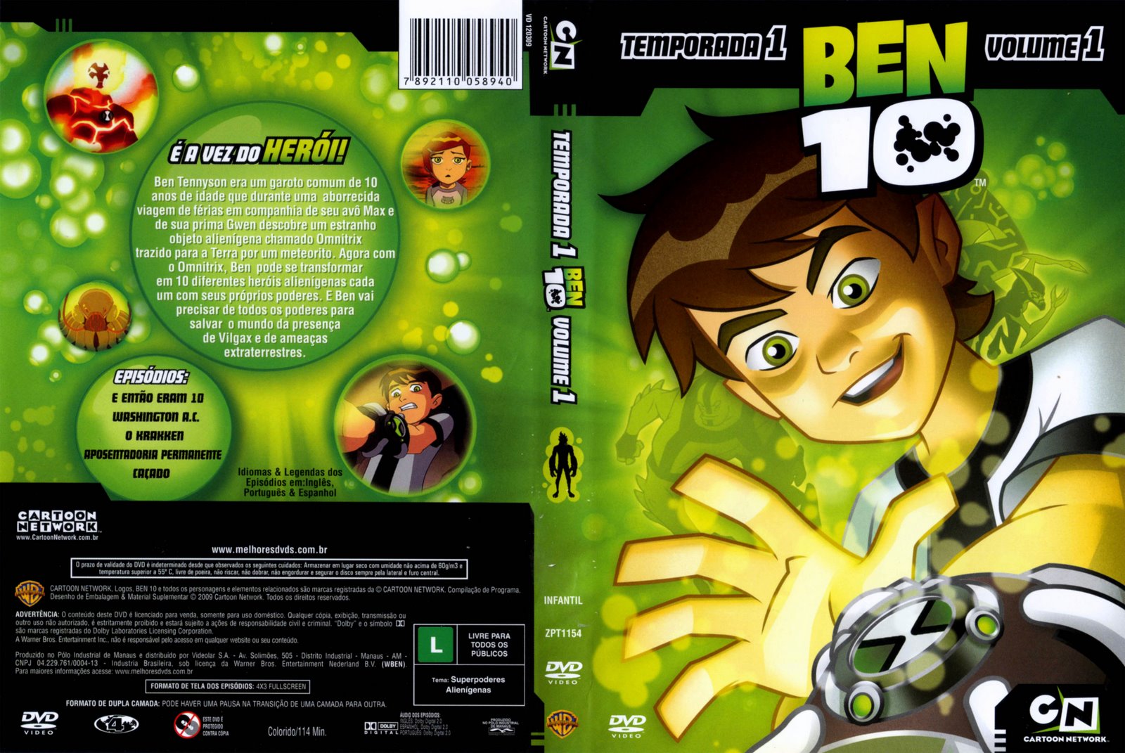 Ben 10 Baixaki Capas