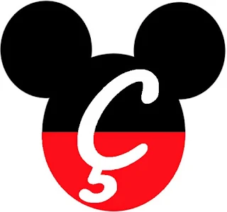 Abecedario en Cabezas de Mickey Mouse. Mickey Heads with Alphabet. 