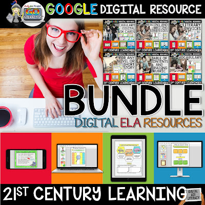 Are you interested in going digital in your classroom? This blog post will take you through 15 questions and answers to help you get started on the right path! You'll have digital interactive notebooks and other digital resources mastered in no time! Whether you teach in the primary grades, upper elementary, middle school, or high school - you CAN go digital in the classroom! Click through to learn more, get great tips, amazing resources, and more today!
