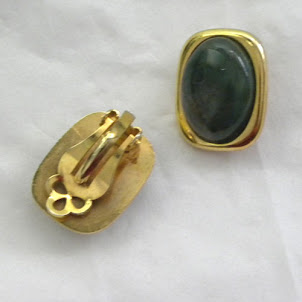 Vintage clip on earrings