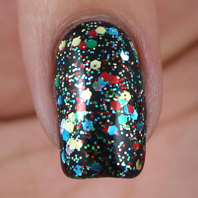 China Glaze Resting Grinch Face swatched by Olivia Jade Nails