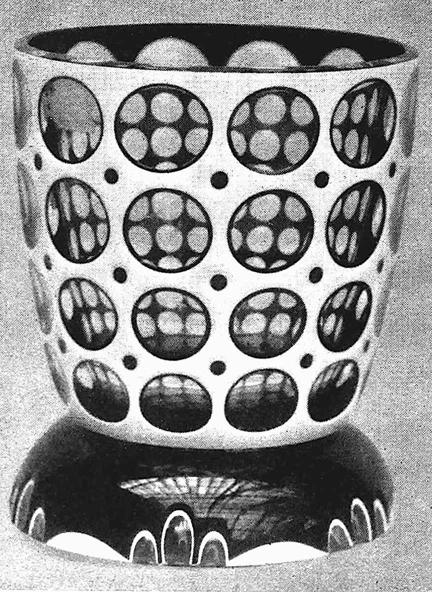 1916 art glass a photograph of 1916 art glass