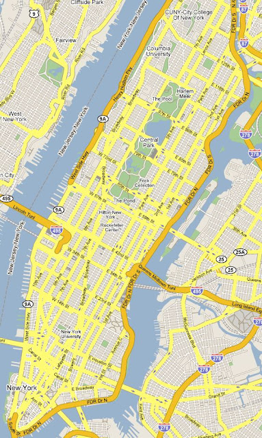 Calle new york las mercedes mapa #3