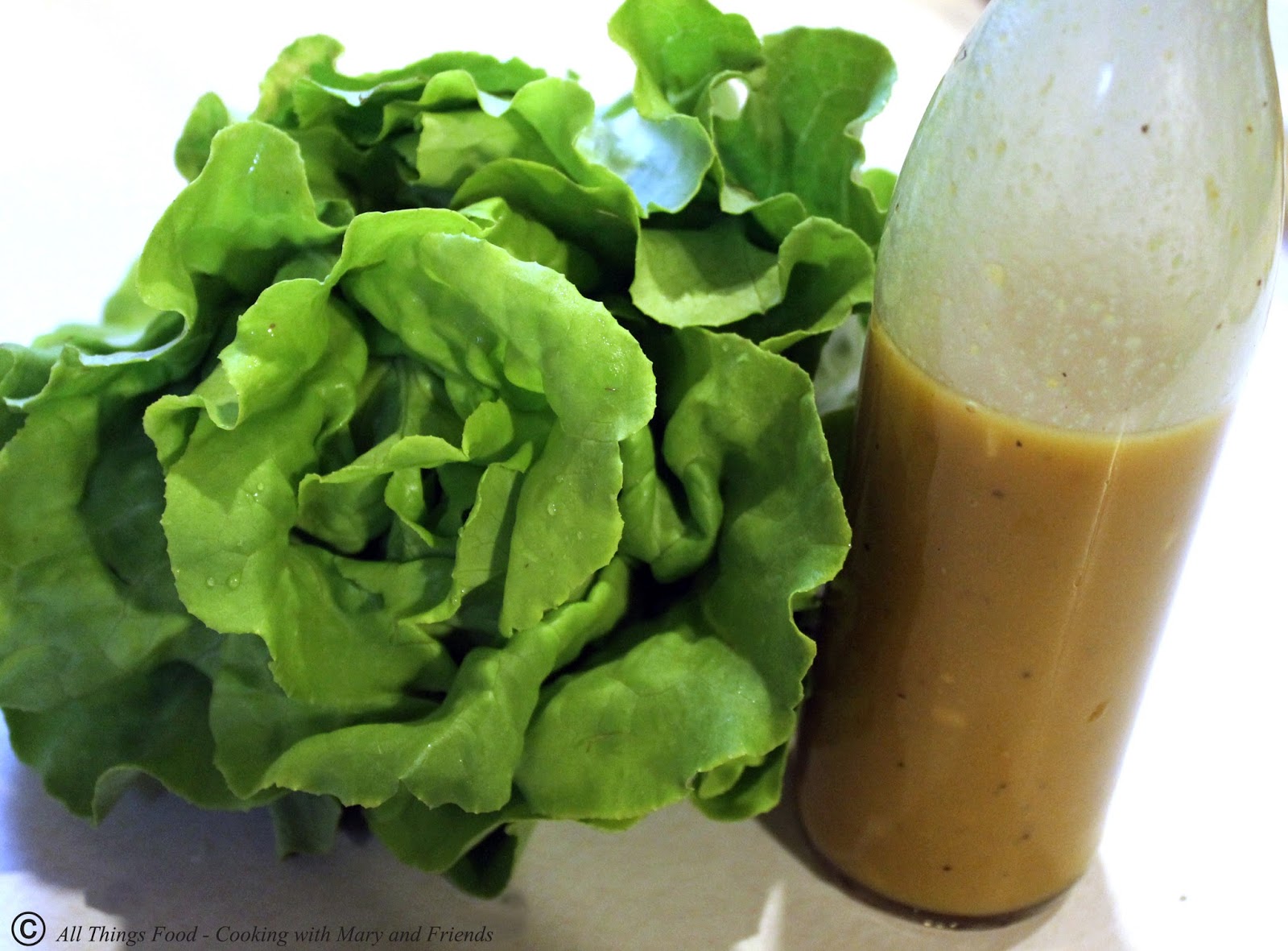 Cooking With Mary and Friends Honey Mustard Salad Dressing