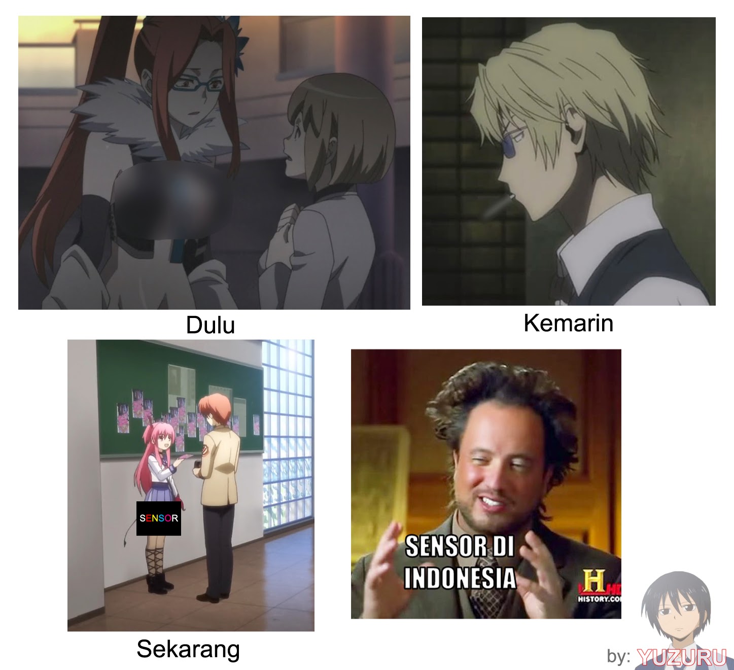 Koleksi Gambar Gambar Meme Lucu Anime Jepang Terbaru 2018 Sapawarga