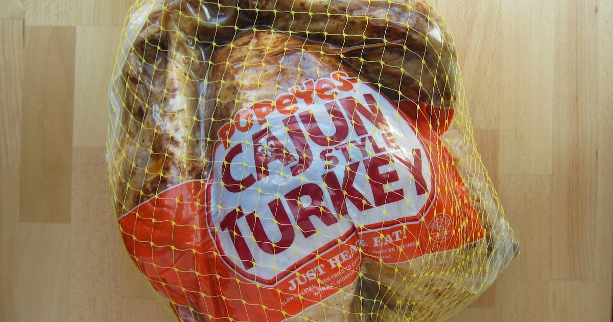 Review Popeyes Cajun Turkey