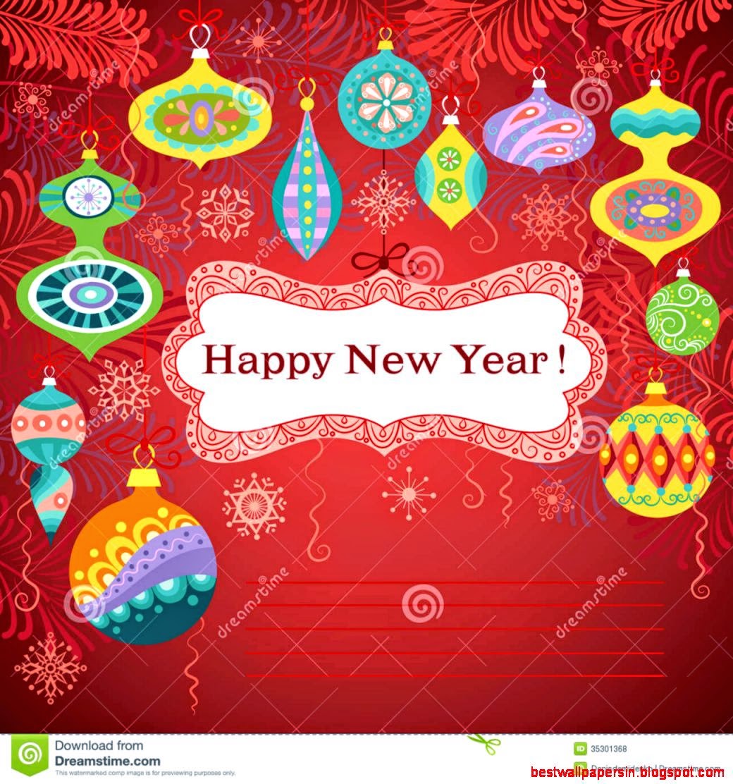 Happy New Year Card Royalty Free Stock Photos   Image 35301368