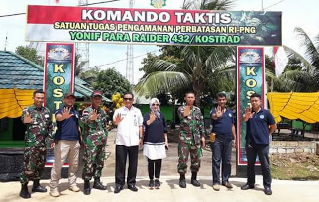 TIngkatkan Kerjasama BNN dan TNI, Moh Abdul Kadir Kunjungi Pos Perbatasan RI-PNG TIngkatkan Kerjasama BNN dan TNI, Moh Abdul Kadir Kunjungi Pos Perbatasan RI-PNG