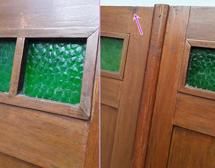 STUDIO ANTIQUE: PINTU JENDELA KECIL KOMBINASI KACA ES - PINTU - JENDELA