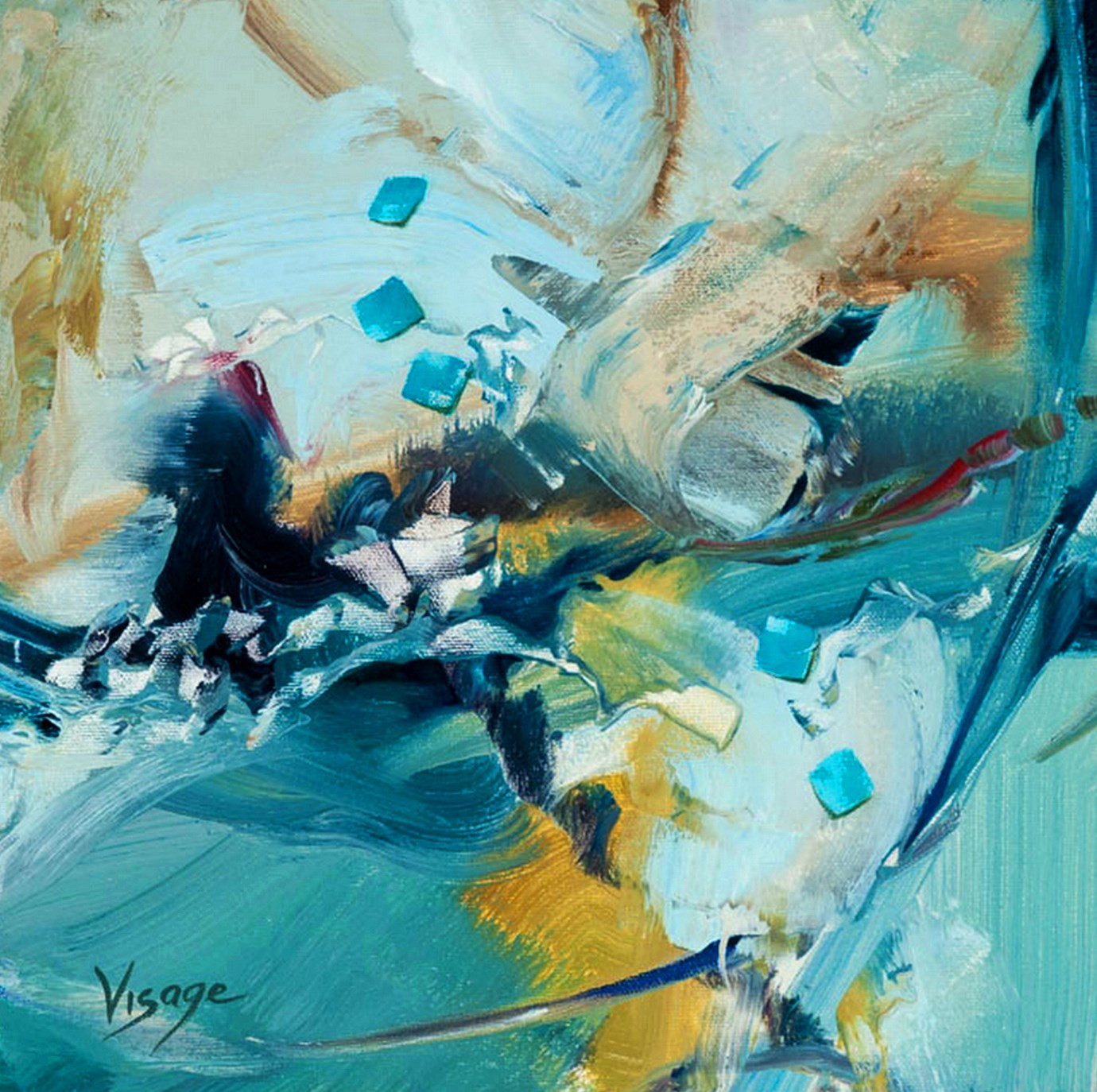 Pintura Moderna y Fotografía Artística : Cuadros Abstractos al Óleo