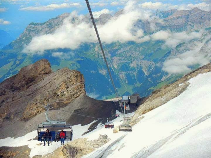 The Lost Lady In The Night MOUNT TITLIS TRIP, AUGUST 2013, ENGELBERG, SWITZERLAND