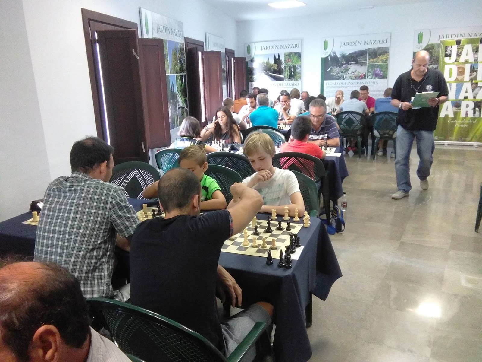 AJEDREZ MOTRIL El ajedrecista del Club Ajedrez Nazarí Manuel Crespo