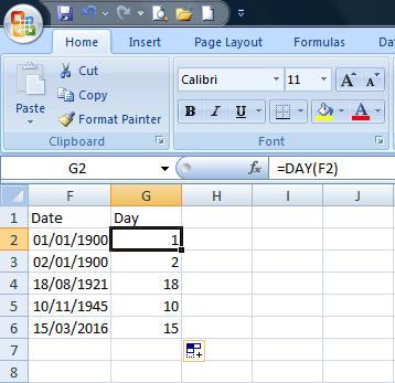 Mengenal Fungsi Day Month Year Dan Date Pada Microsoft Excel Teknologi Informasi