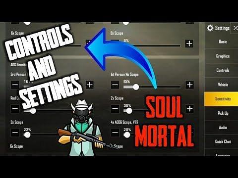 PUBG Mobile: Soul Mortal kontrol kurulumu ve hassasiyet ayarları PUBG Mobile: Soul Mortal kontrol kurulumu ve hassasiyet ayarları