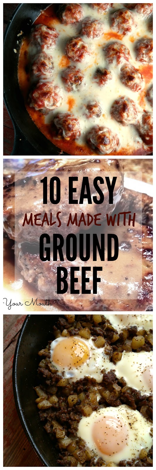 10 Easy Meals Made with Ground Beef