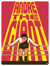 Andre the Giant Screen Print by Box Brown