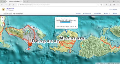Unduh data wilayah Kab. Lombok Utara Unduh data wilayah Kab. Lombok Utara