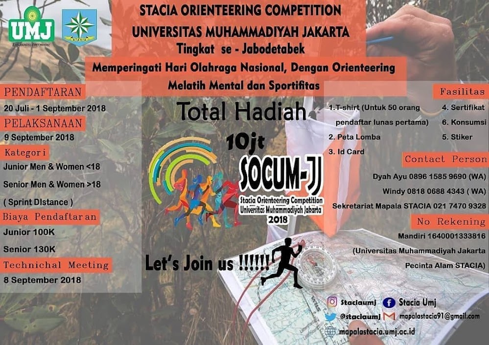 Stacia Orienteering Competition UMJ • 2018 Stacia Orienteering Competition UMJ • 2018