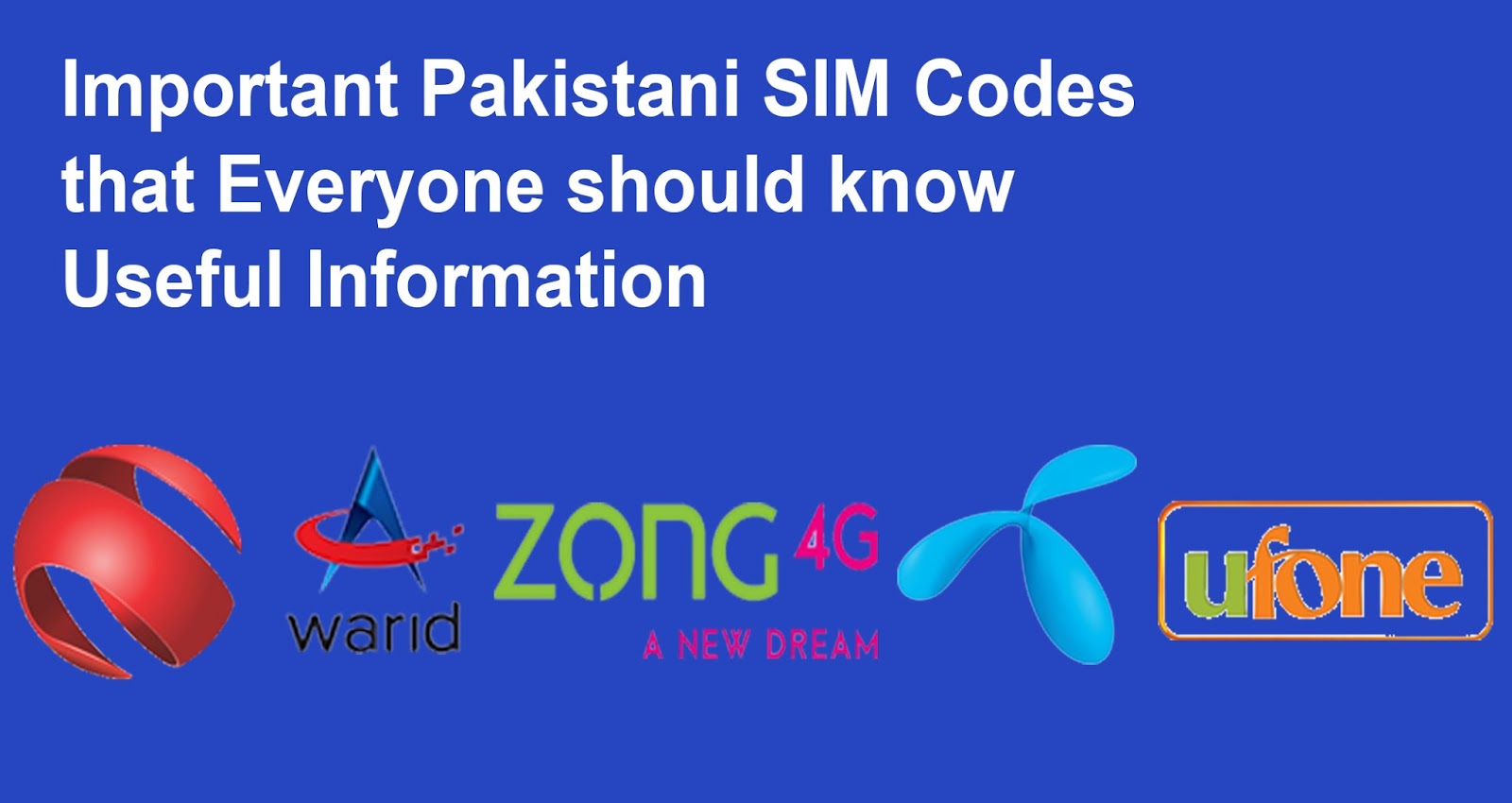 Useful information for everyone Useful information for everyone