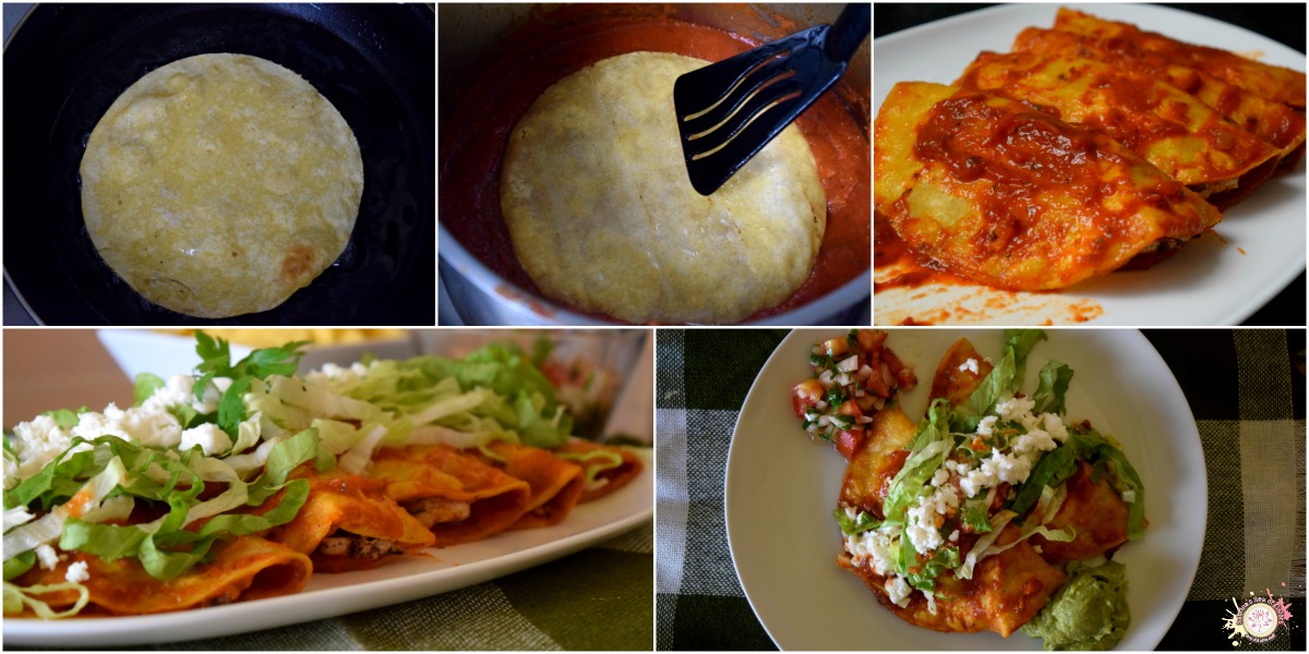 Enchiladas de pollo Sabrina´s Sea of Colors