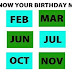 The Birth Month Says A Lot About You!! Which Month Is Your Month?!!