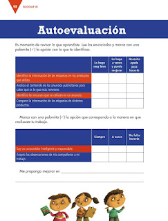 Apoyo Primaria Español 4to Bloque III lección 9 Analizar la información de productos para favorecer el consumo responsable 