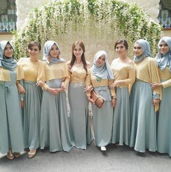 Kebaya Muslimah Modern Model Simple Tapi Mewah