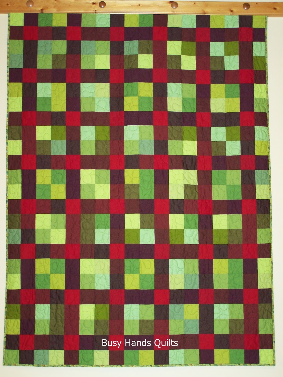 Busy Hands Quilts: 9-Patch Plaid {a Nifty Nines QAL Tutorial!}