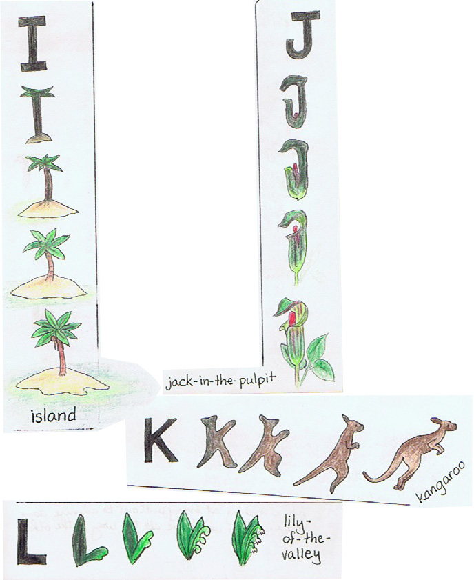 Black and White: Alphabet Transformations