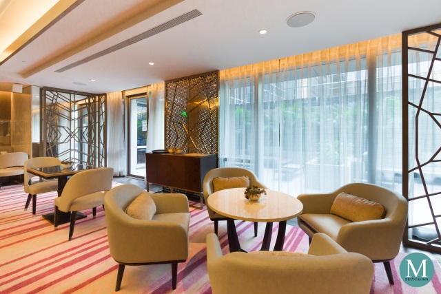 Executive Lounge at Hilton Manila