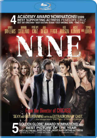 Nine 2009 BluRay 400MB Hindi Dual Audio 480p