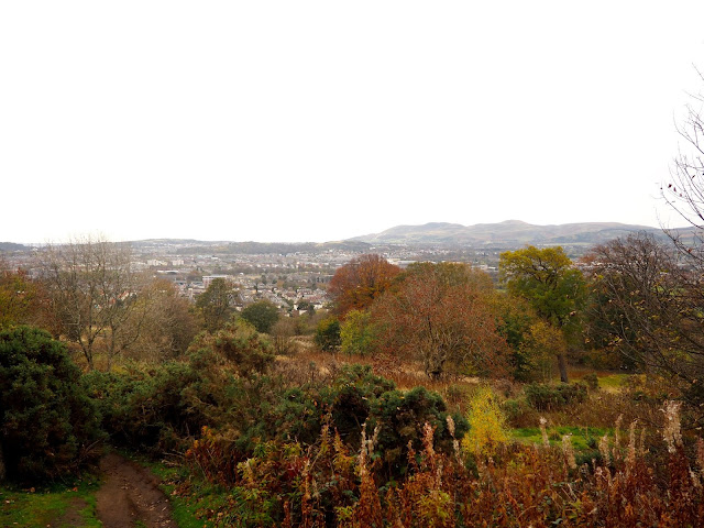 View from the southern slope of Corstorphine Hill, Edinburgh, Scotland